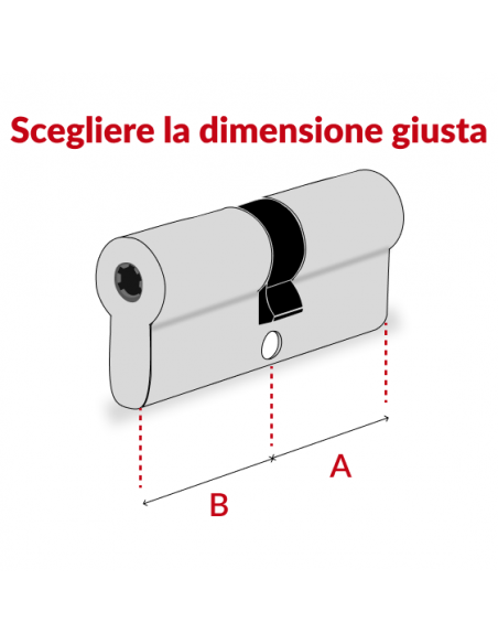 Cilindro europeo Cobra 2+ 33x33mm Nichelato, anti effrazione, antiscasso, antitrapano, 5 chiavi ergonomiche - THIRARD